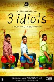 Movie poster of 3 Idiots