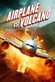 Movie poster of Airplane vs Volcano