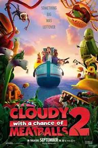 Movie poster of Cloudy with a Chance of Meatballs 2