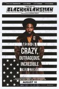 Movie poster of BlacKkKlansman