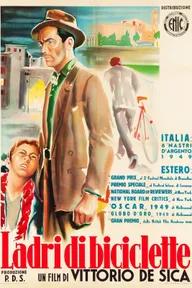 Movie poster of Bicycle Thieves