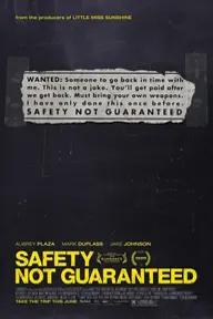 Movie poster of Safety Not Guaranteed