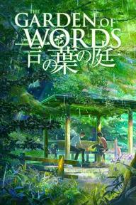 Movie poster of The Garden of Words