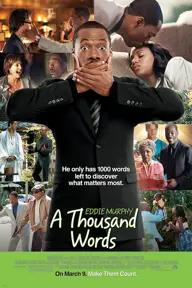 Movie poster of A Thousand Words