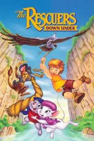 Movie poster of The Rescuers Down Under