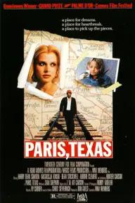 Movie poster of Paris, Texas