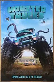 Movie poster of Monster Trucks